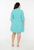 Picture of PLUS SIZE DRESS WITH FLARED SLEEVE